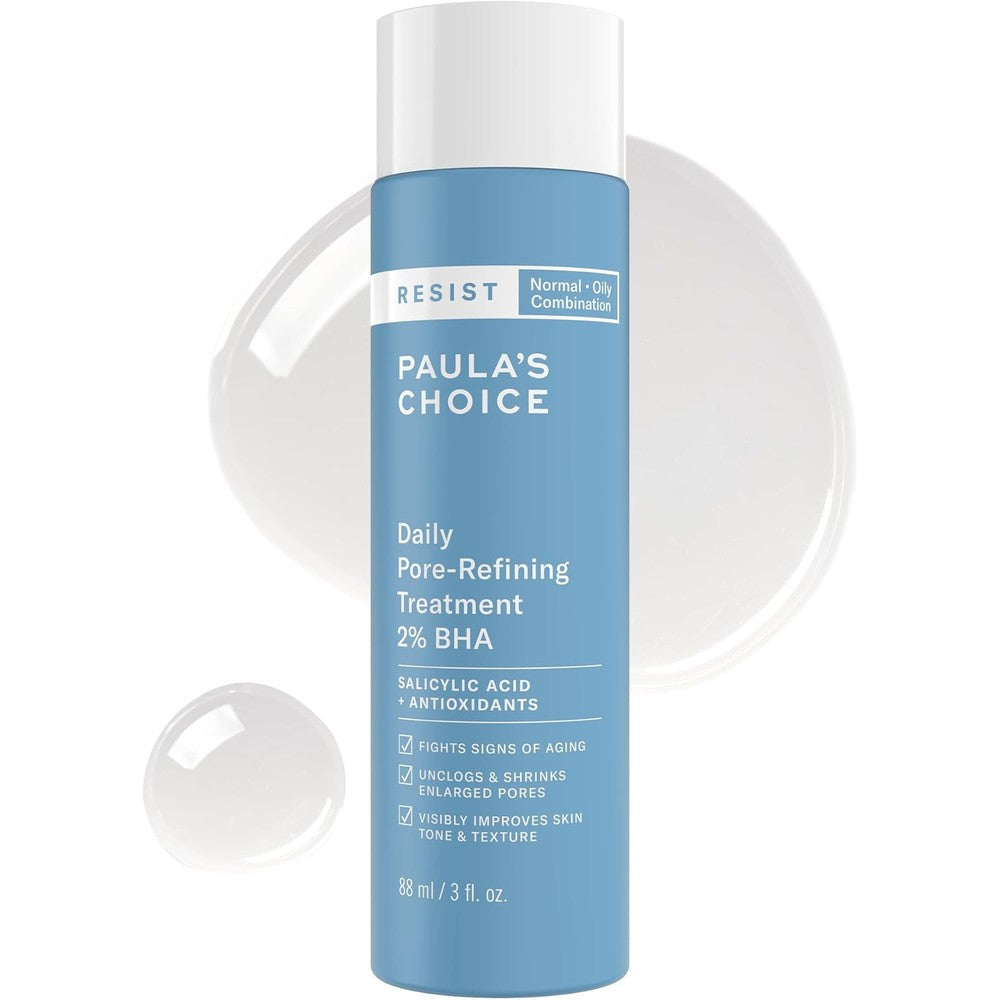 Paula's Choice RESIST Daily Pore Refining Treatment blue bottle front view authentic skincare import