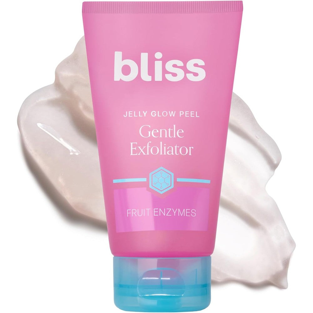 Bliss Jelly Glow Peel gentle non abrasive exfoliator front view