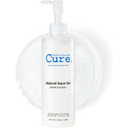 Natural Aqua Gel Cure gentle exfoliator front view bottle packaging