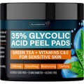 Nuvadermis glycolic acid peel pads front view of jar
