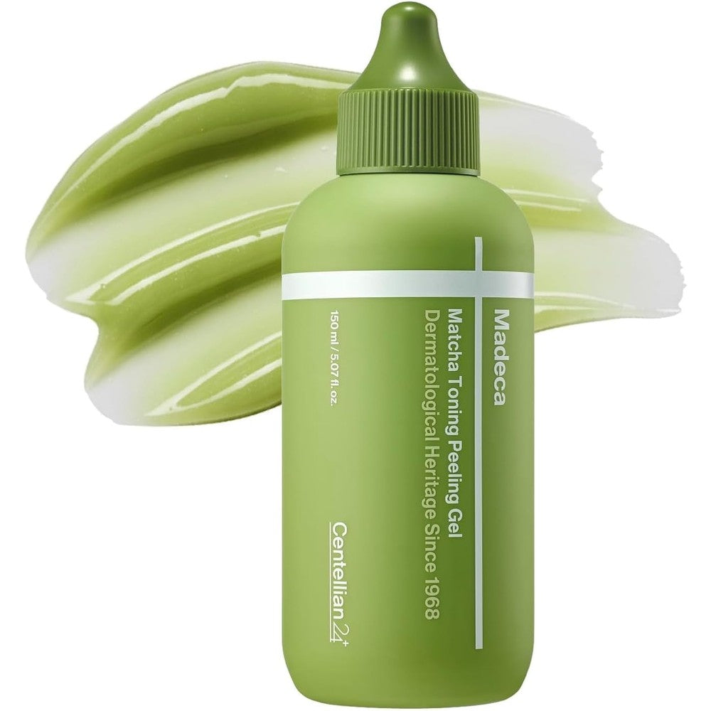 Centellian 24 Madeca Matcha Peeling Gel front view packaging for gentle skin exfoliation