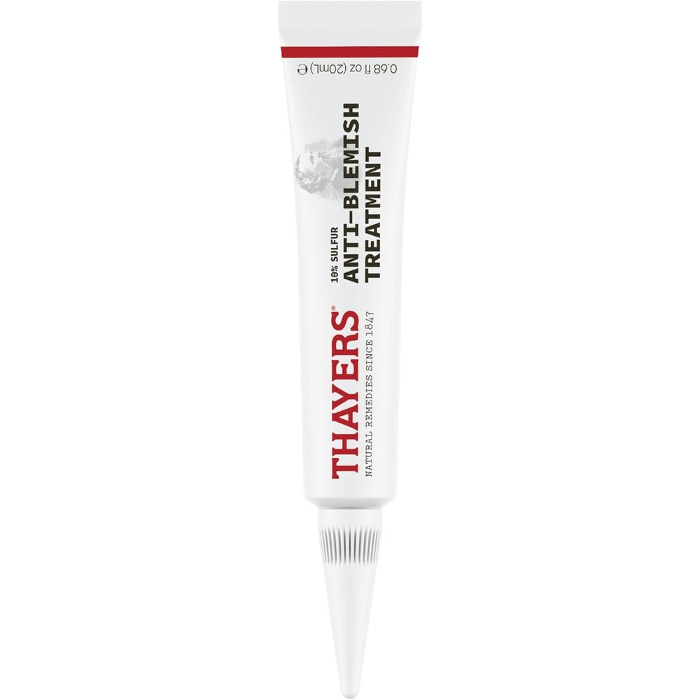 Thayers Rapid Acne Treatment front view bottle for targeted blemish reduction