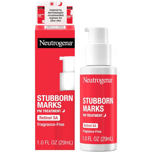 Neutrogena Stubborn Marks PM Treatment front view bottle