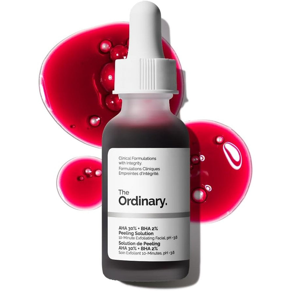Chemical peel for face brightening and improved skin texture