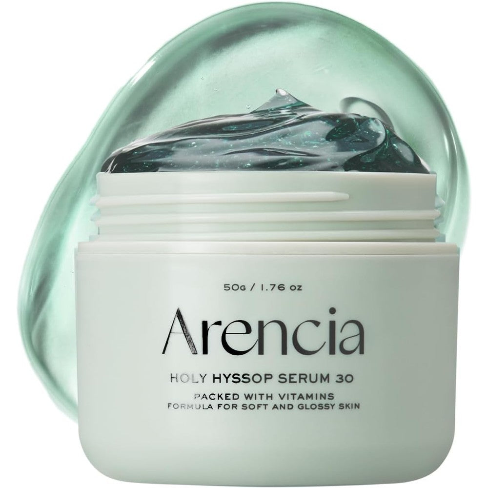 Arencia Glow Hyssop Overnight Face Mask Serum front view