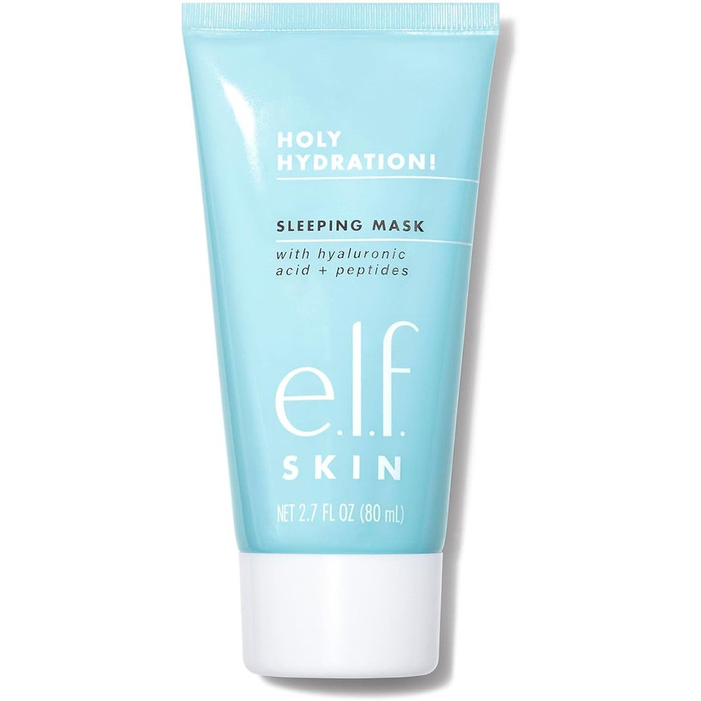 e.l.f. SKIN Holy Hydration! Sleeping Mask jar for intensive dry skin moisturizing