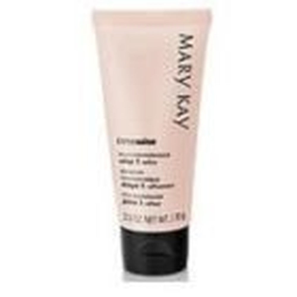 Mary Kay TimeWise Microdermabrasion Step One Refine pink squeeze tube front view premium anti-aging facial exfoliator