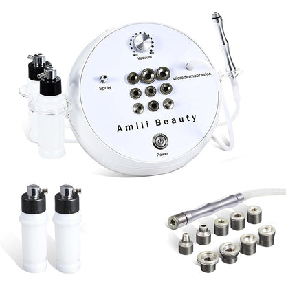 Keicnkj Diamond Microdermabrasion Machine front view of the professional tabletop beauty device
