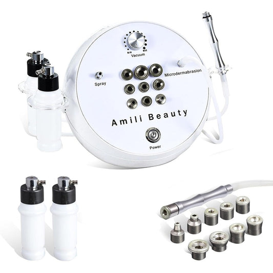 Keicnkj Diamond Microdermabrasion Machine front view of the professional tabletop beauty device