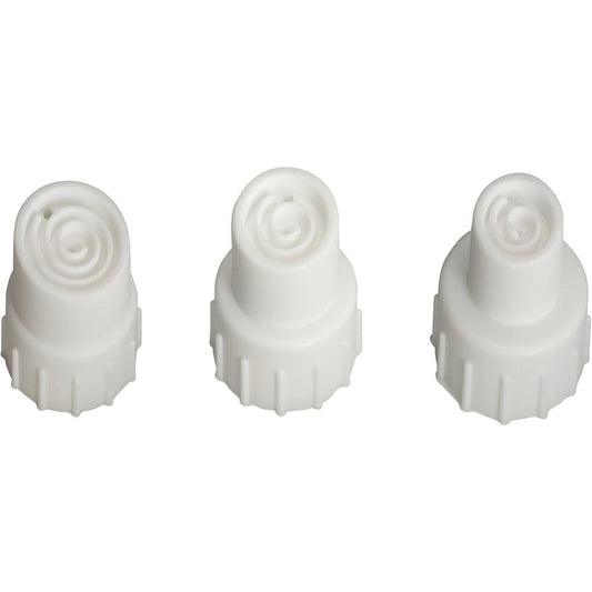 Elitzia Hydra Facial Aqua Peel Tips 3 piece replacement set front view for dermabrasion