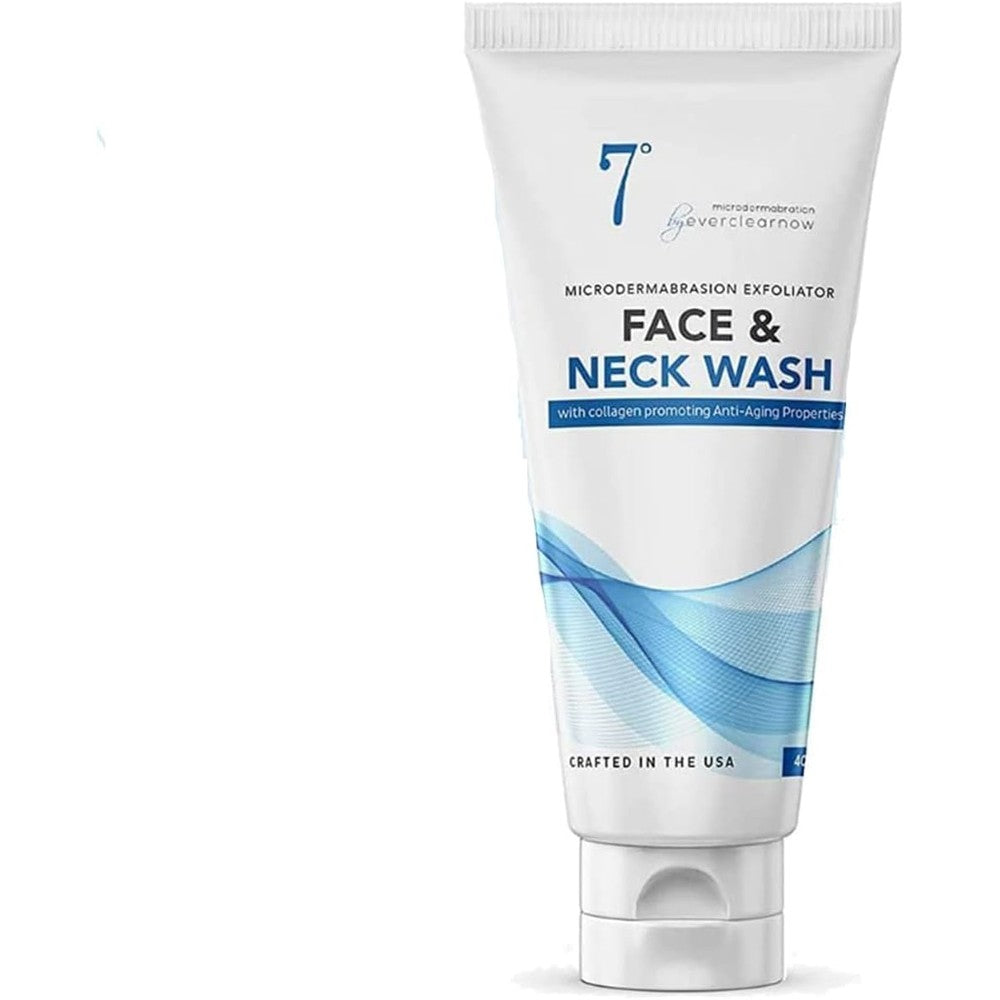 EVERCLEARNOW Microdermabrasion Face and Body Scrub front view for keratosis pilaris treatment