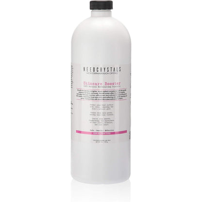 NeedCrystals Microdermabrasion Crystals four pounds front view jar of professional exfoliating powder