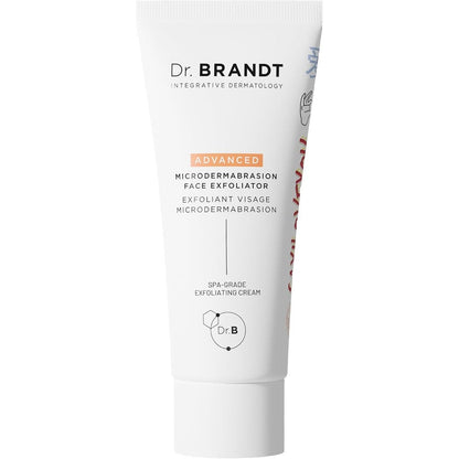 Dr. Brandt Advanced Microdermabrasion Face Exfoliator front view packaging on a clean white background