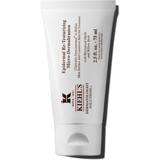 Kiehl's Epidermal Re-Texturizing Micro-Dermabrasion Facial Scrub front view packaging