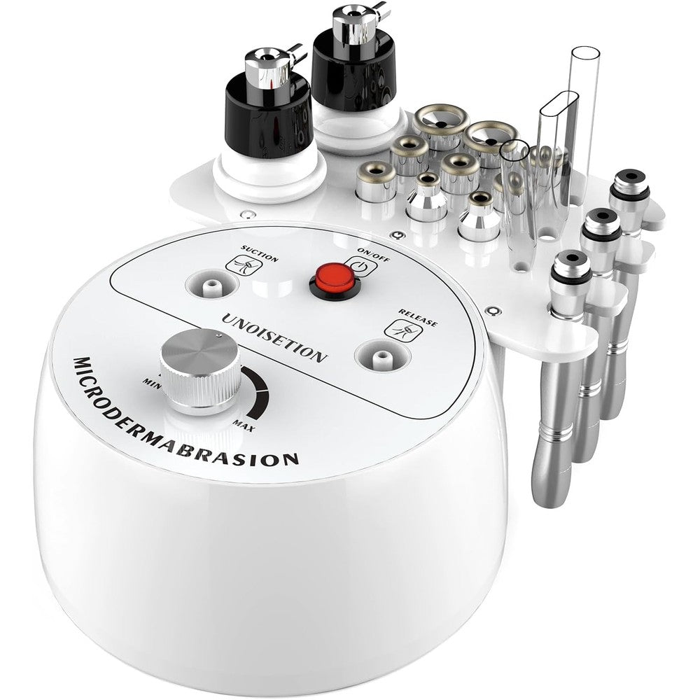 UNOISETION 3-in-1 Diamond Microdermabrasion Machine professional salon device front view