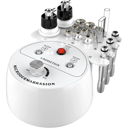 UNOISETION 3-in-1 Diamond Microdermabrasion Machine professional salon device front view