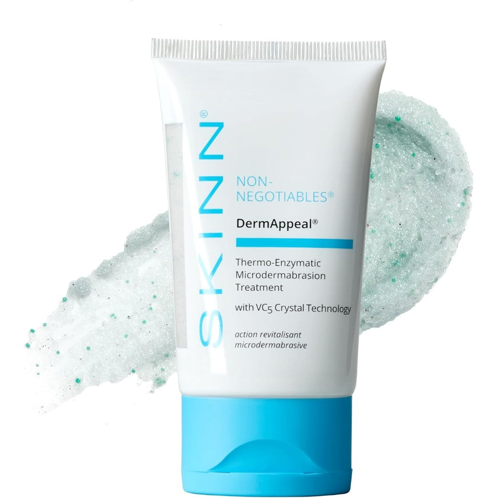 SKINN DermAppeal Microdermabrasion Treatment 2 Ounce tube front view for exfoliating facial scrub