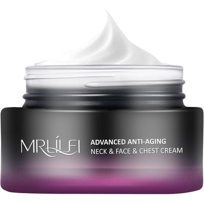 Mrlilei advanced anti aging neck cream front view jar