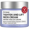 Amzeye tighten and lift neck cream front view commercial skincare