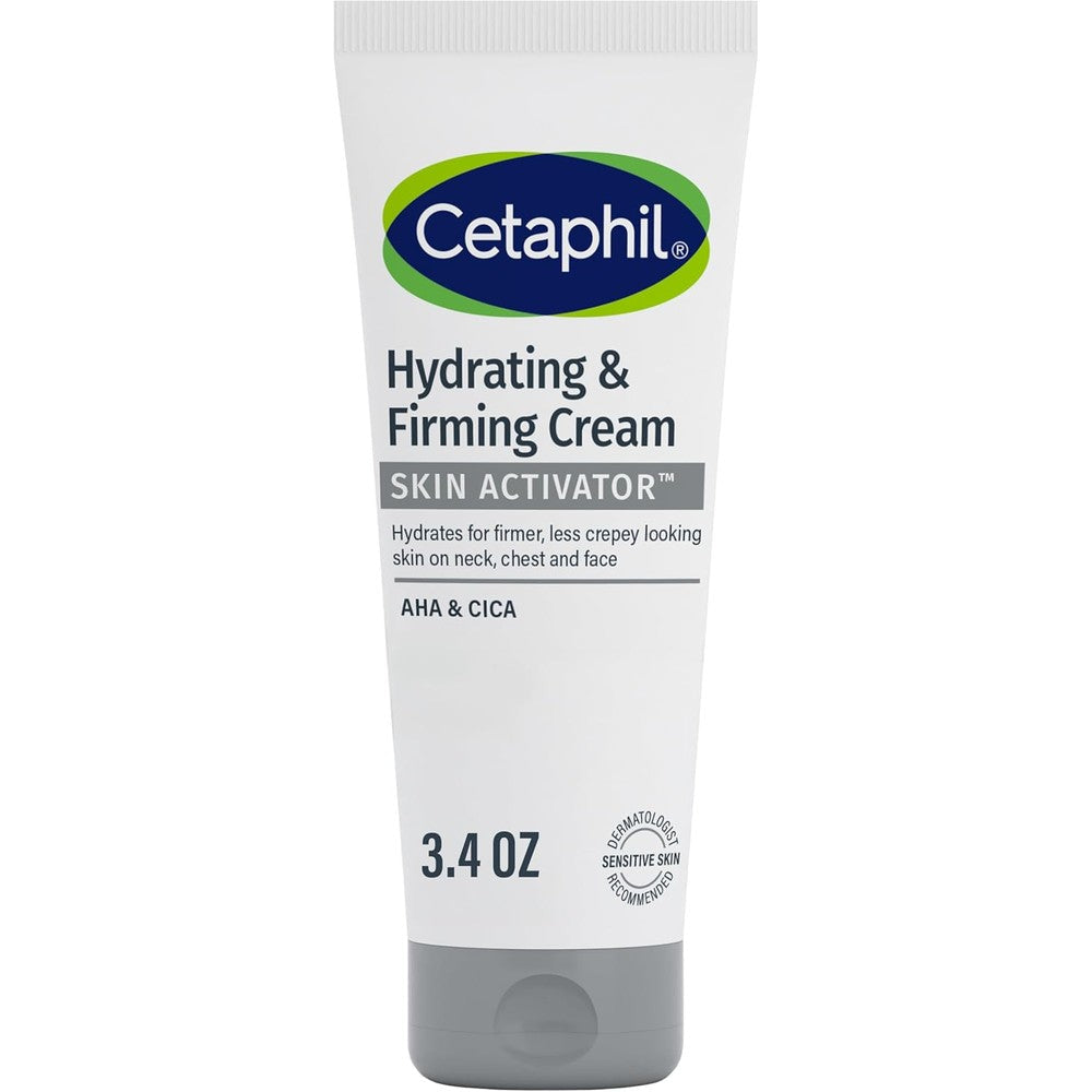 Cetaphil Skin Activator Hydrating and Firming Cream tube front view anti-aging moisturizer
