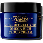 Kiehl's Midnight Recovery Omega Rich Cloud Cream front view jar packaging