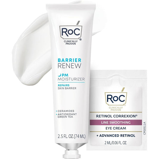 RoC Barrier Renew Night Moisturizer ceramide night cream front view