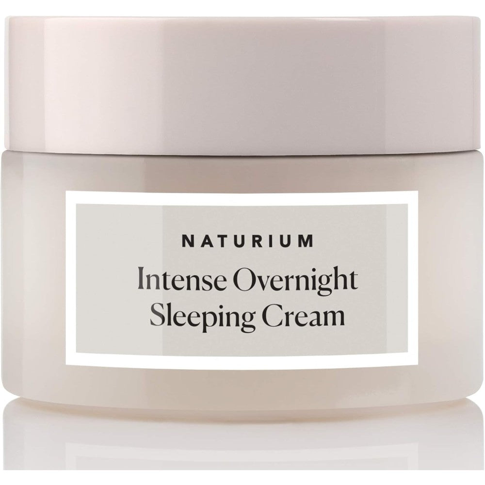 Naturium Intense Overnight Sleeping Cream 1.7 Ounce jar front view showing packaging details