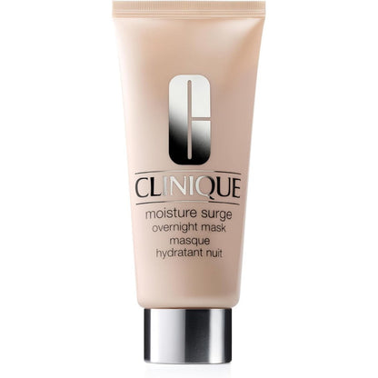 Clinique Moisture Surge Overnight Mask front view bottle on plain background