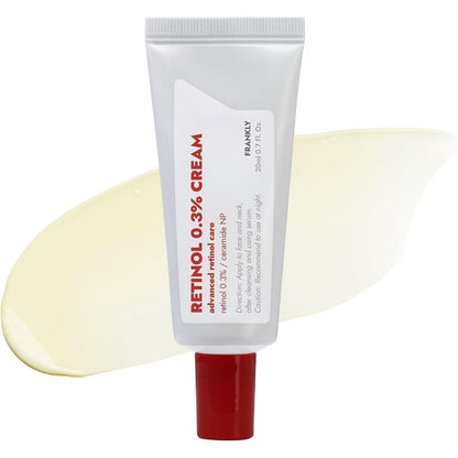 Frankly Retinol 0.3 Percent Cream front view tube for anti-aging skincare