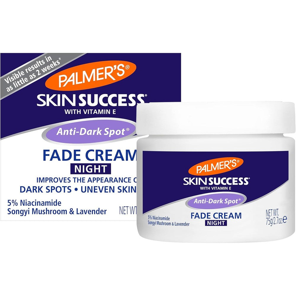 Palmer's Skin Success Anti-Dark Spot Nighttime Fade Cream front view jar