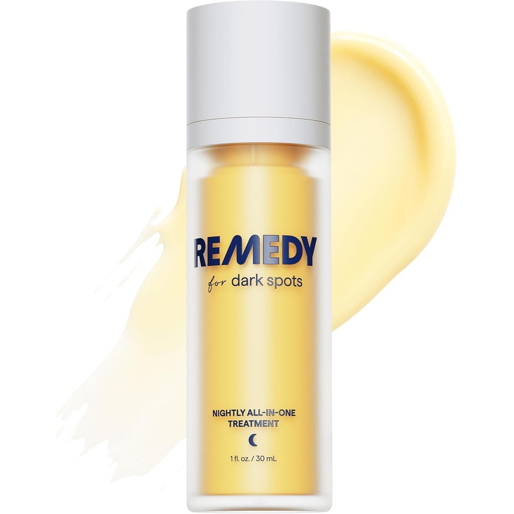 Remedy Science Advanced Night Treatment bottle front view displaying dark spot clinical formula