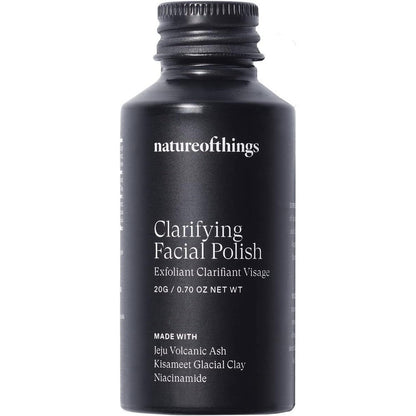 Luna Natureofthings Clarifying Facial Polish front view of 20 gram bottle
