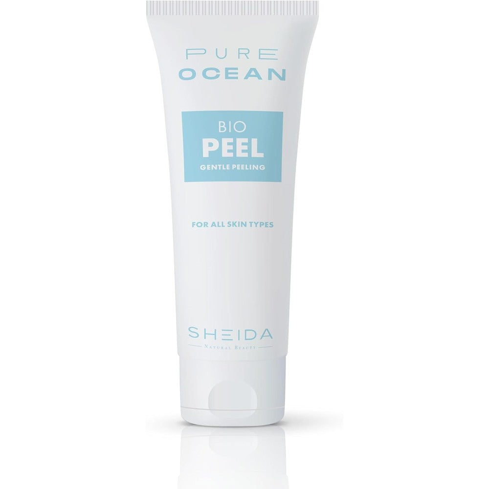 Sheida Pure Ocean Bio Peel gentle exfoliant tube front view