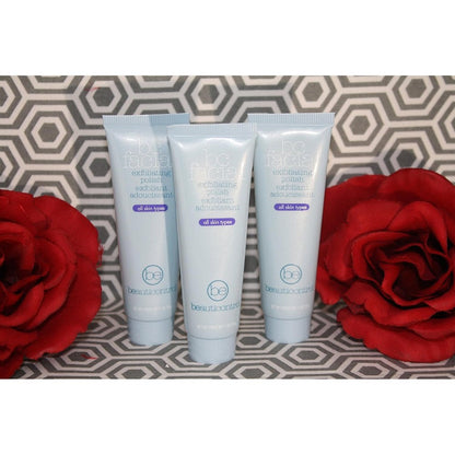 BeautiControl BC Facial Exfoliating Polish Mini three pack front view authentic USA imported skincare