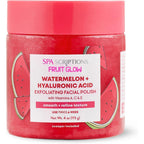 Spascriptions watermelon facial polish front view jar