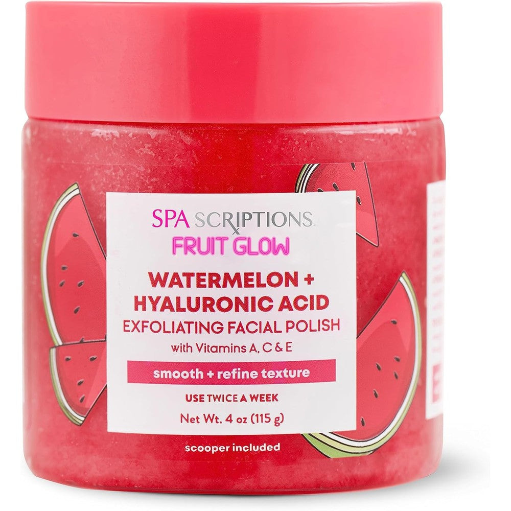 Spascriptions Fruit Glow Watermelon Facial Polish front view
