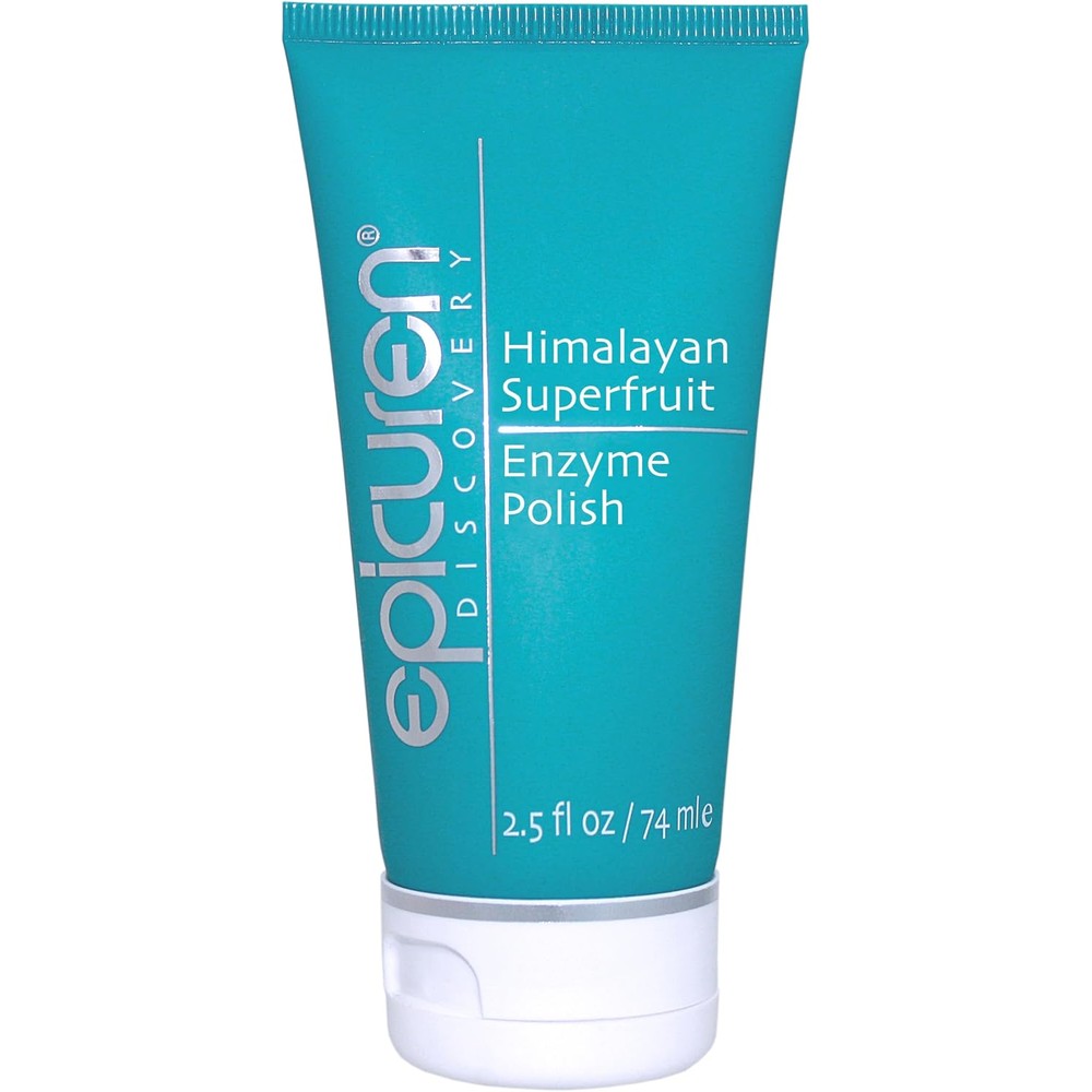 Epicuren Discovery Himalayan Superfruit Enzyme Polish front view tube of premium exfoliating face scrub.