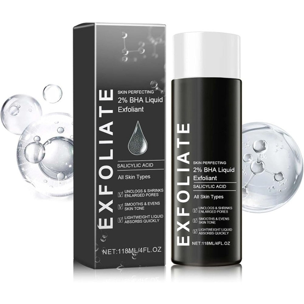 Paula's Choice Skin Perfecting 2 Percent BHA Liquid Exfoliant front view packaging