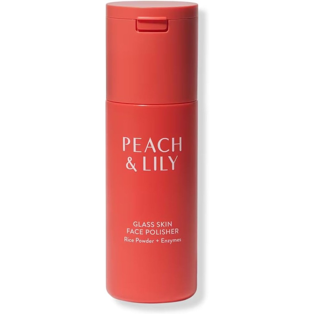 Peach And Lily Glass Skin Face Polisher front view packaging