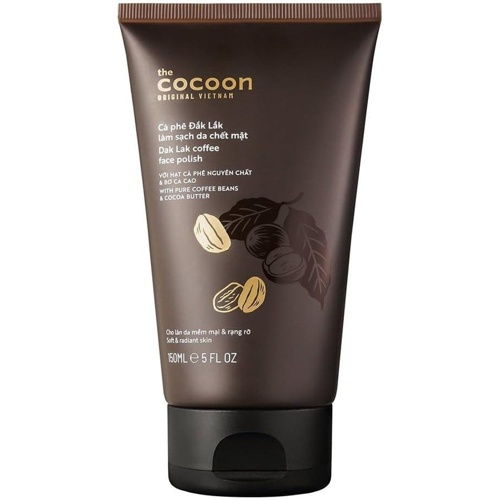 Cocoon Dak Lak Coffee Face Polish front view packaging
