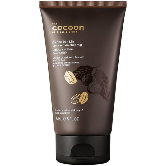 Cocoon Dak Lak Coffee Face Polish front view packaging