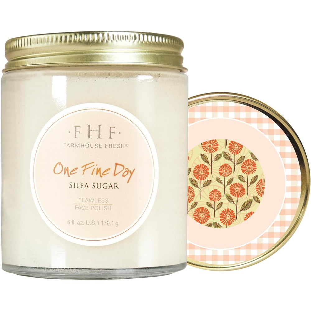 FarmHouse Fresh One Fine Day Flawless Face Polish front view gentle sugar exfoliator for sensitive skin