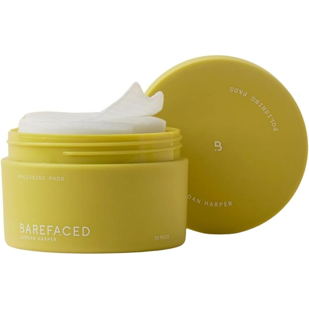 Barefaced Polishing Pads front view clinical skincare