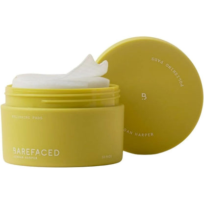 Barefaced Polishing Pads front view clinical skincare