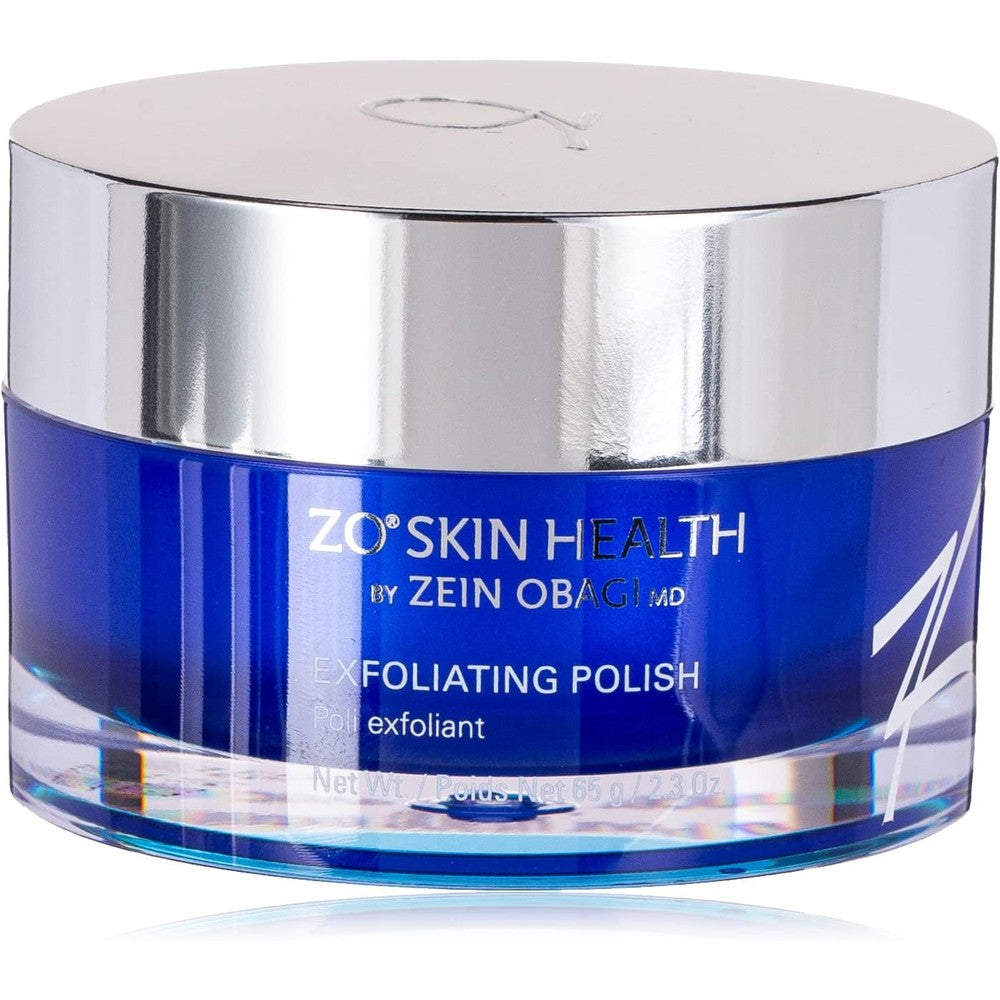 ZO Skin Health Exfoliating Polish front view luxury facial scrub container