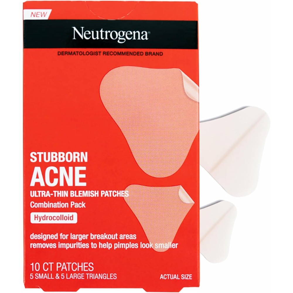 Neutrogena Stubborn Acne Ultra-Thin Blemish Patches front view