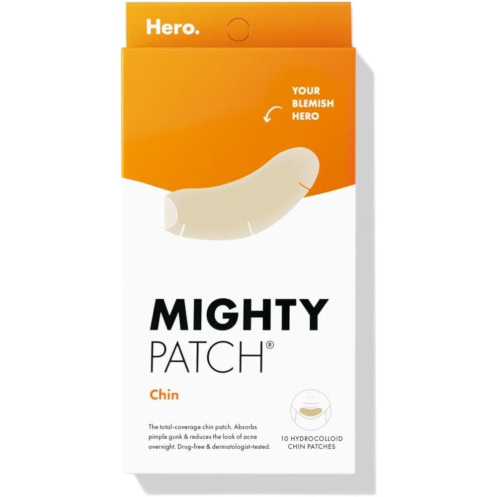 Hero Cosmetics Mighty Patch Chin XL hydrocolloid patches for breakouts