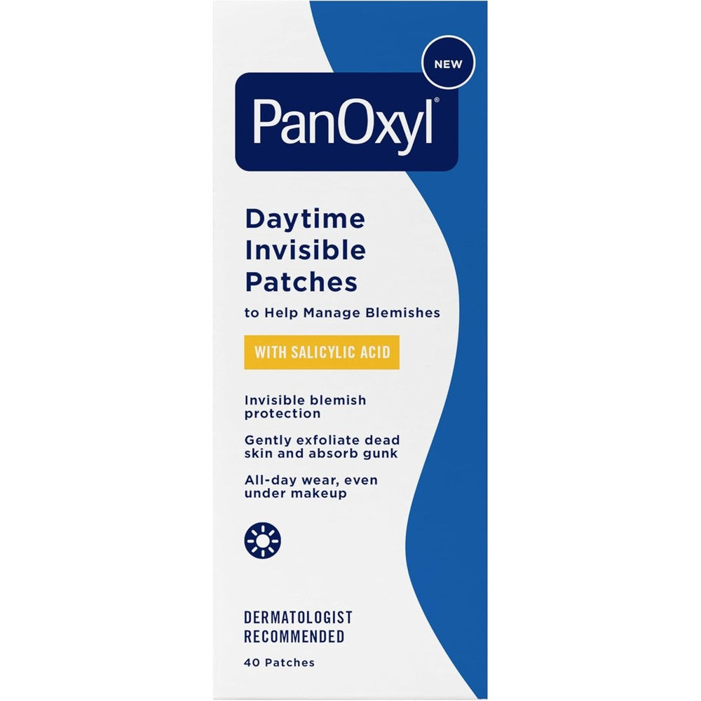 PanOxyl Daytime Invisible Patches front packaging view
