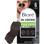 Bioré Men's Charcoal Deep Cleansing Pore Strips front box view