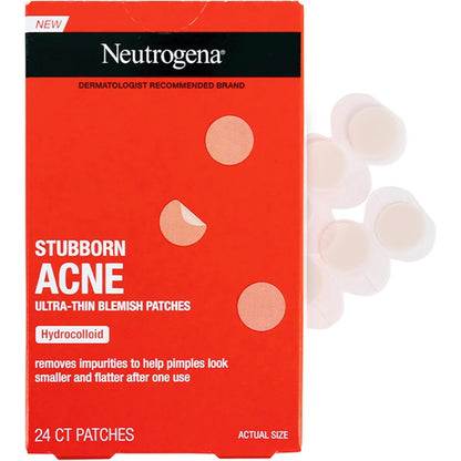 Neutrogena Stubborn Acne Ultra-Thin Blemish Dots front packaging view
